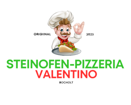 Pizzeria Valentino Bocholt logo.